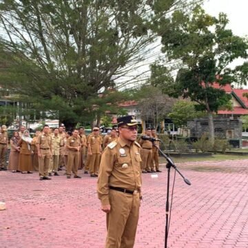 Pj Bupati Pimpin Apel Gabungan Pertama Ditahun 2025