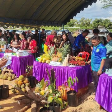 Pj Bupati Sukamara Buka Festival Buah Lokal