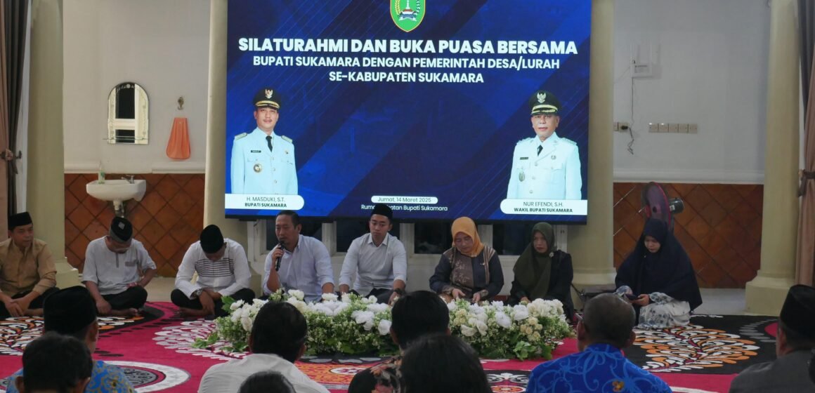 Bupati Buka Puasa Bersama Seluruh Kades dan Lurah se Kabupaten Sukamara