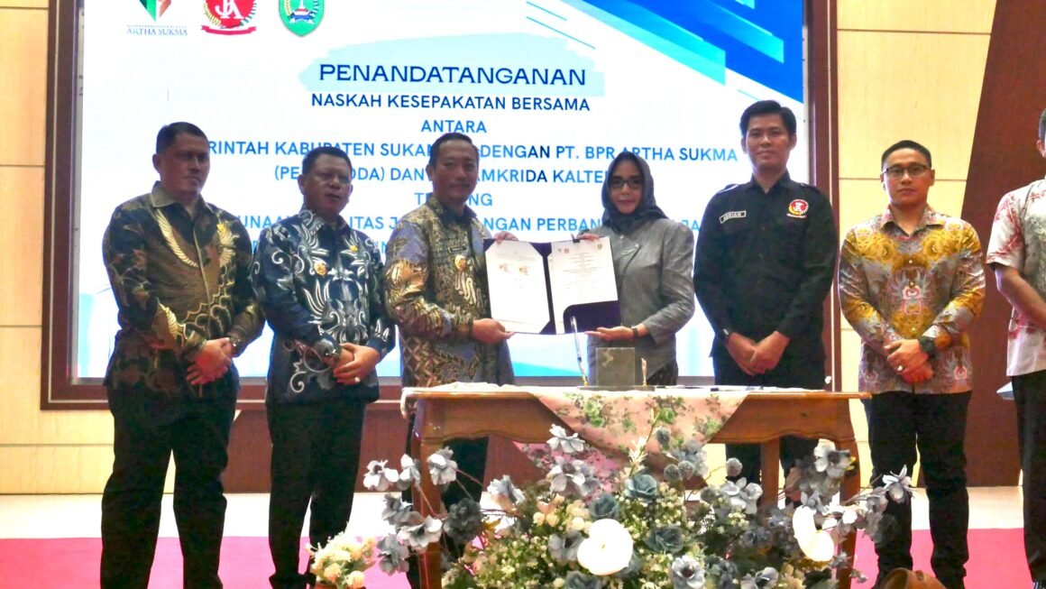Pemkab Sukamara Teken MoU dengan PT BPR Artha Sukma dan PT Jamkrida Kalteng