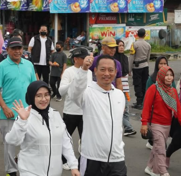 Bupati Sukamara Resmi Luncurkan Car Free Day: Dorong Gaya Hidup Sehat dan Kemajuan UMKM