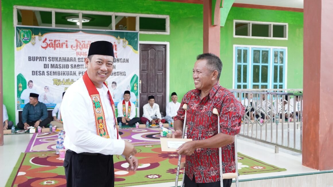 Safari Ramadhan Terakhir di Permata Kecubung, Bupati Sukamara Umumkan Program Pembangunan 2025