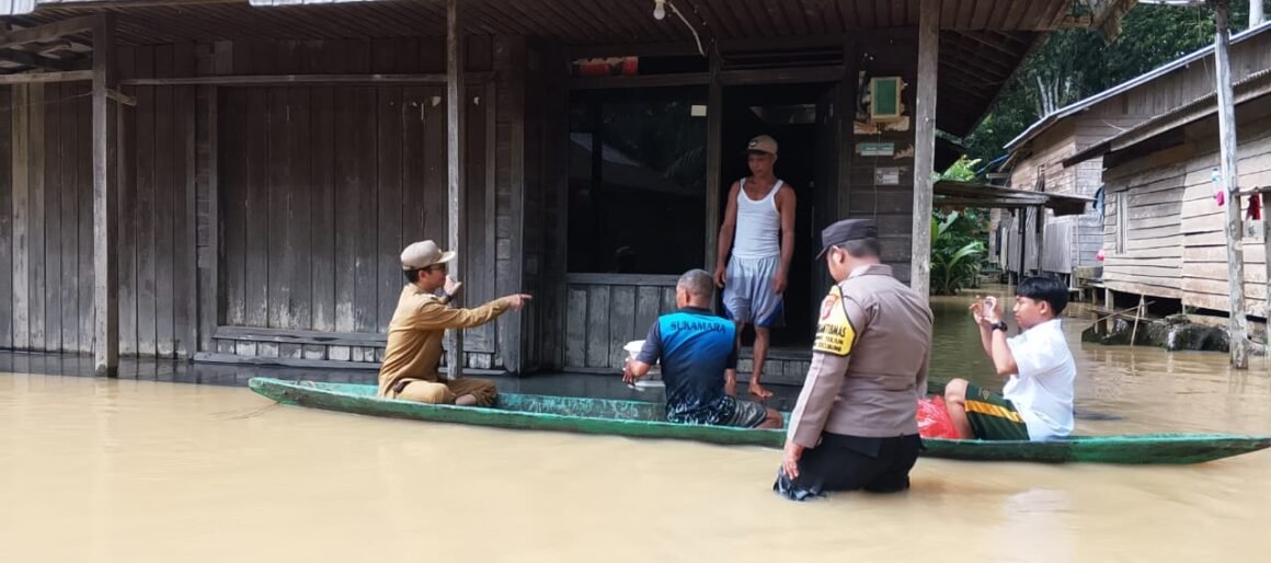 Cepat Tanggap! Bupati Sukamara Perintahkan BPBD Turun Langsung ke Lokasi Banjir di Desa Nibung Terjun
