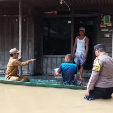 Cepat Tanggap! Bupati Sukamara Perintahkan BPBD Turun Langsung ke Lokasi Banjir di Desa Nibung Terjun