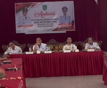 Bupati Sukamara Gelar Audiensi di Sedawak dan Kampung Padang, Dengarkan Aspirasi Warga Secara Langsung