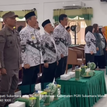 Bupati Sukamara Tegaskan Komitmen Penuh untuk Guru dalam Konferensi PGRI Masa Bakti XXIII