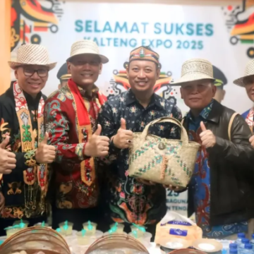 Bupati Sukamara Hadiri Pembukaan Kalteng Expo 2025, Promosikan Potensi Daerah