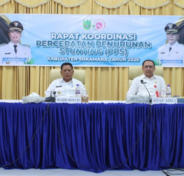 Pemkab Sukamara Tegaskan Komitmen Bersama dalam Percepatan Penurunan Stunting
