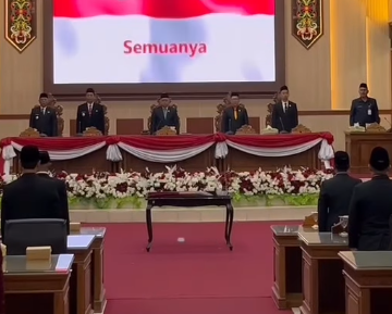 Tamanggung Dilantik Sebagai Anggota DPRD Sukamara Gantikan Almarhum Kadarusno