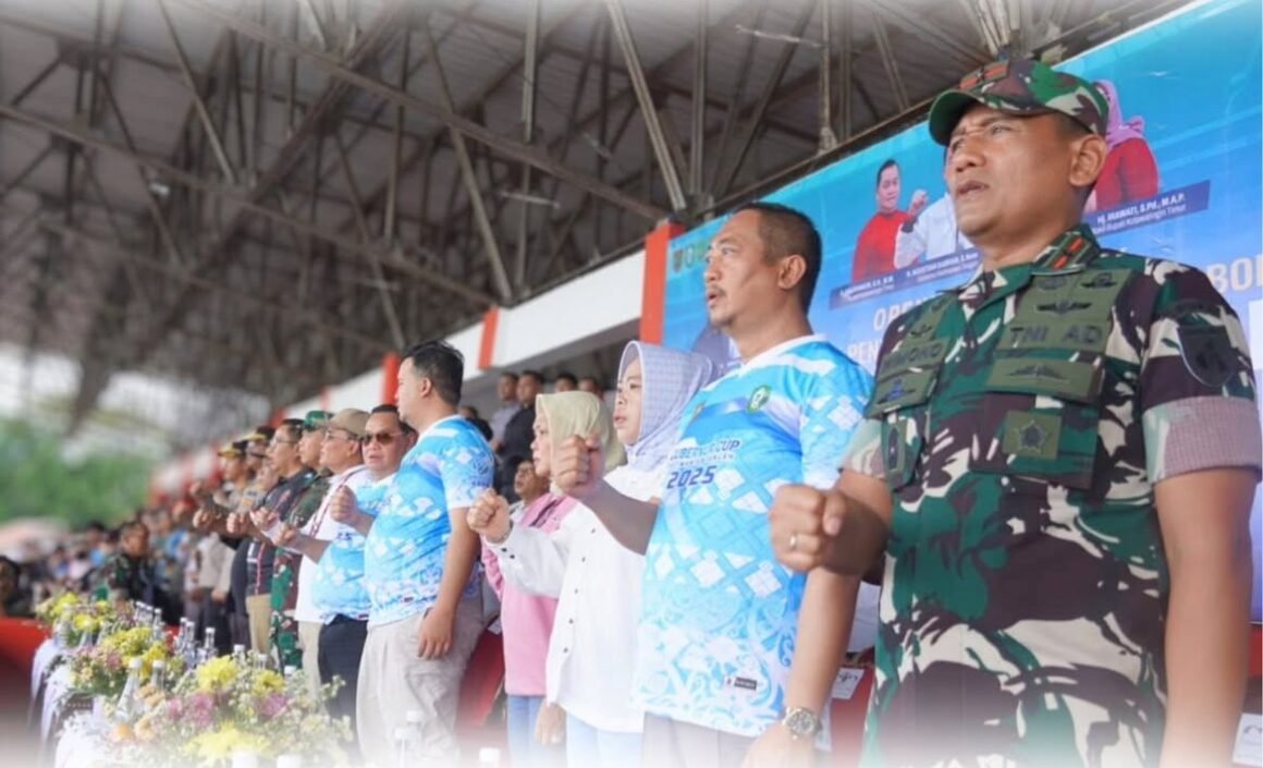 Bupati Hadiri Turnamen Sepak Bola Gubernur Cup Zona Barat