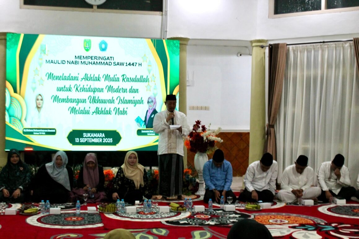 TP PKK Sukamara Laksanakan Peringatan Maulid Nabi Muhammad SAW