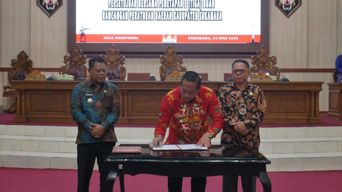3 Raperda Disetujui Pada Rapat Paripurna Ke – 5