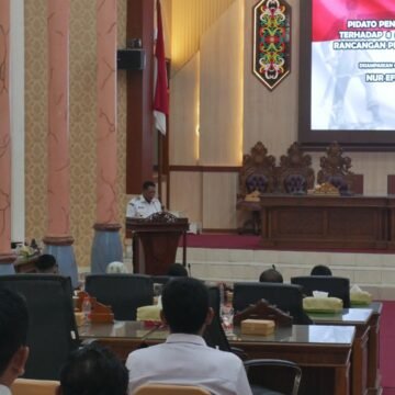 Wabup Sampaikan Delapan Buah Raperda