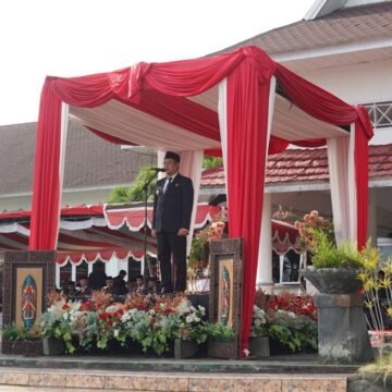 Bupati Sukamara Pimpin Apel Peringatan Hari Pahlawan