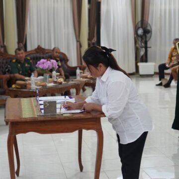 Bupati Sukamara Resmikan Anggota BPD