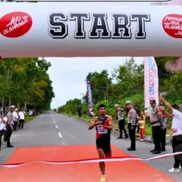 Bupati Sukamara Apresiasi Kegiatan Sukamara Fun Run 2025