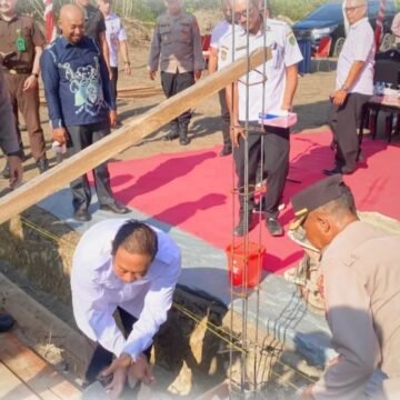 Peletakan Baru Pertama Pembangunan Satuan Pelayanan Pemenuhan Gizi