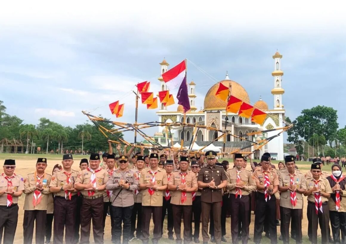 Bupati Sukamara Apresiasi Anggota Gerakan Pramuka
