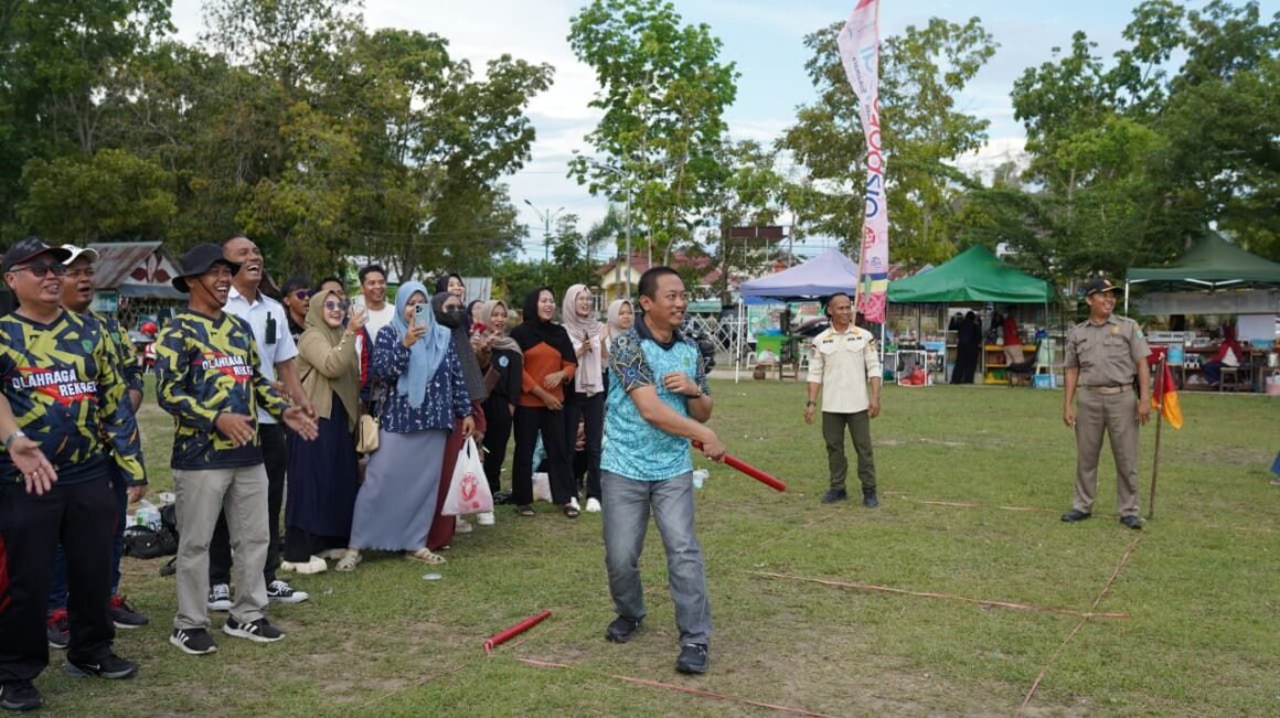 Bupati Sukamara Buka Pekan Olahraga Tradisional dan Rekreasi
