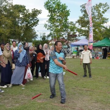 Bupati Sukamara Buka Pekan Olahraga Tradisional dan Rekreasi
