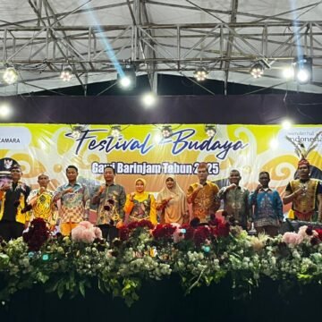 Bupati Resmi Buka Festival Budaya Gawi Barinjam