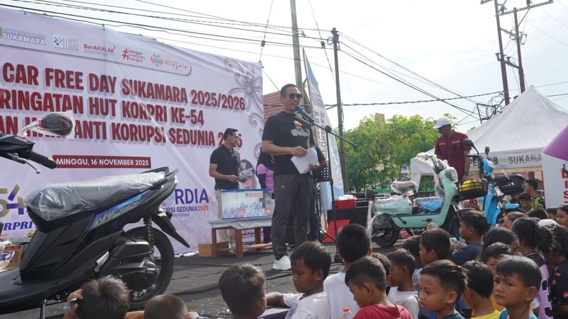 Pemkab Sukamara Launching Car Free Day