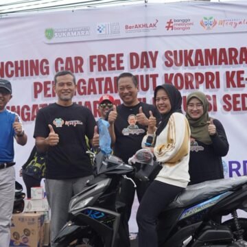 Peringati HUT KORPRI ke-54, Pemkab Sukamara Gelar Jalan Sehat