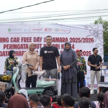 Pj Sekda Sukamara Apresiasi Launching CFD dan Jalan Sehat