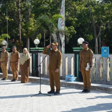 Bupati Pimpin Apel di RSUD Sukamara