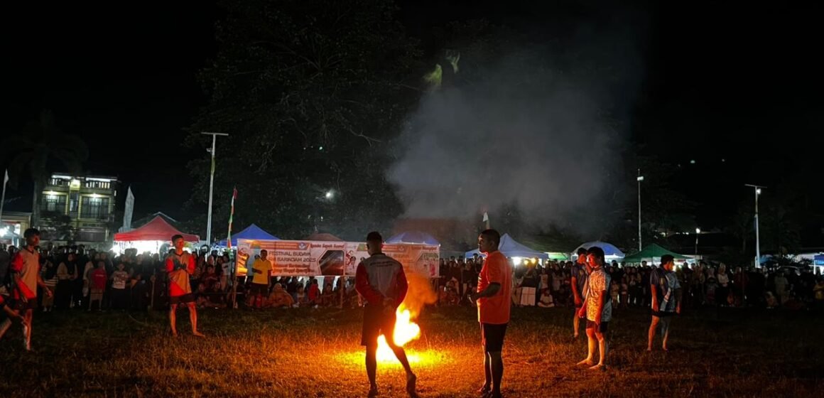 Pemkab Sukamara Dorong Pelestarian Sepak Bola Sawut untuk Generasi Muda