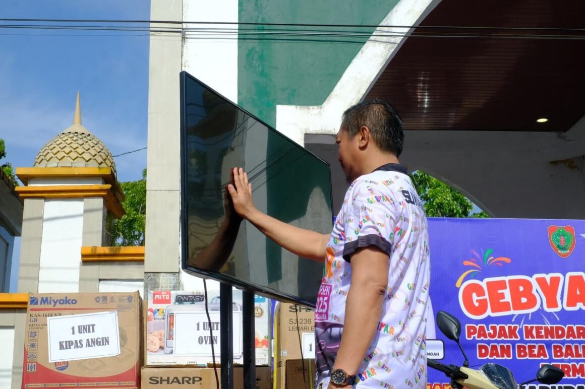 Bupati Launching Sistem Pelayanan Pajak Online