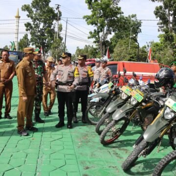 Bupati Lakukan Pengecekan Kesiapan Personel dan Peralatan Penanggulangan Bencana