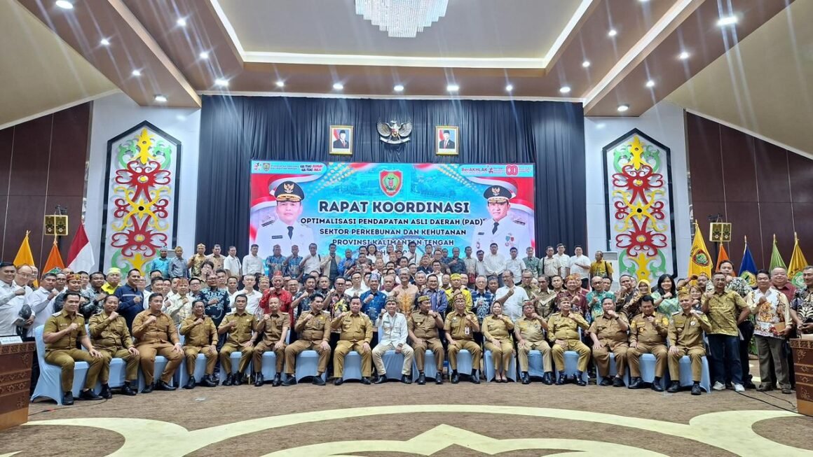 Bupati Hadiri Rakor PAD di Palangkaraya