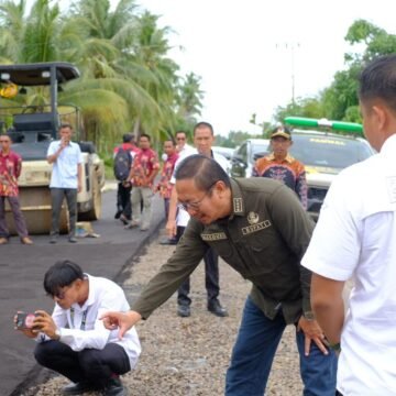 Bupati Sebut Jalan Merupakan Denyut Nadi Seluruh Kegiatan Masyarakat