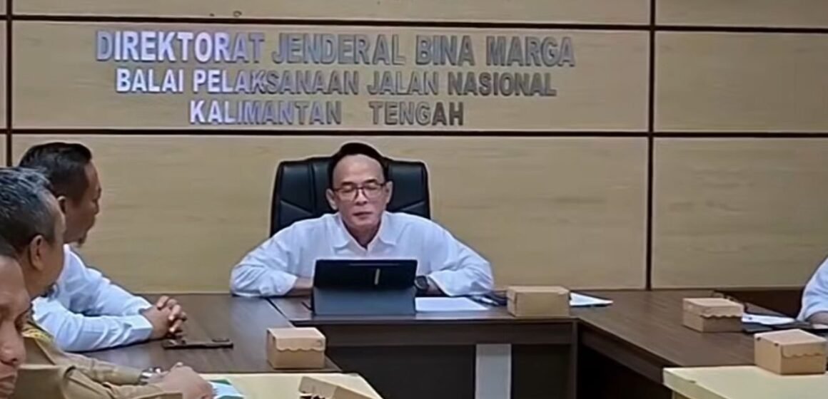 Bupati Sukamara Kunker ke BPJN Palangka Raya