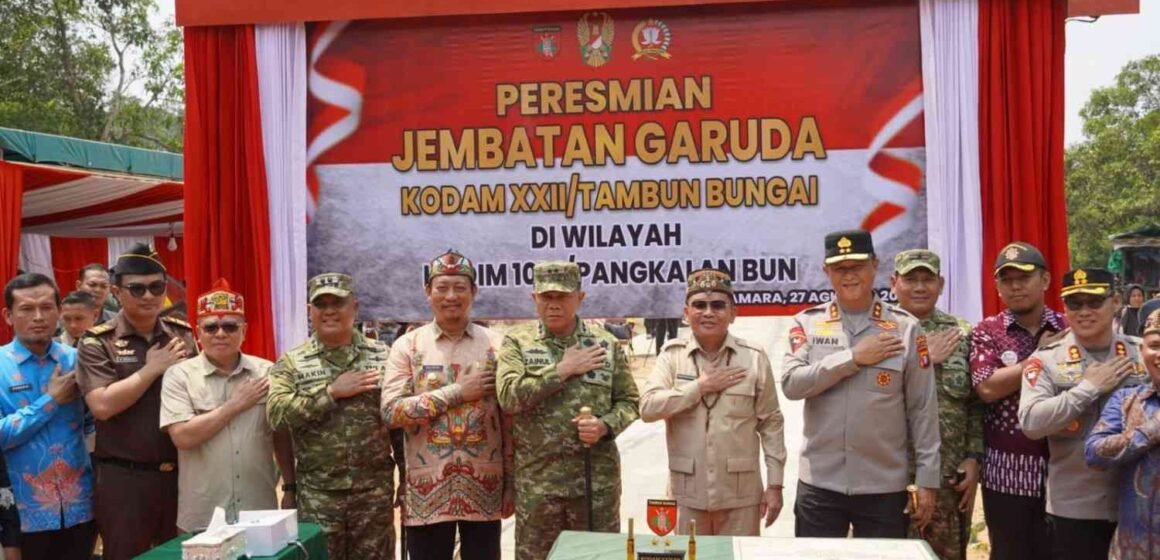 Resmi Beroperasi, Jembatan Perintis Garuda Pangkas Waktu Tempuh Desa Jihing–Petarikan Hingga 1,5 Jam