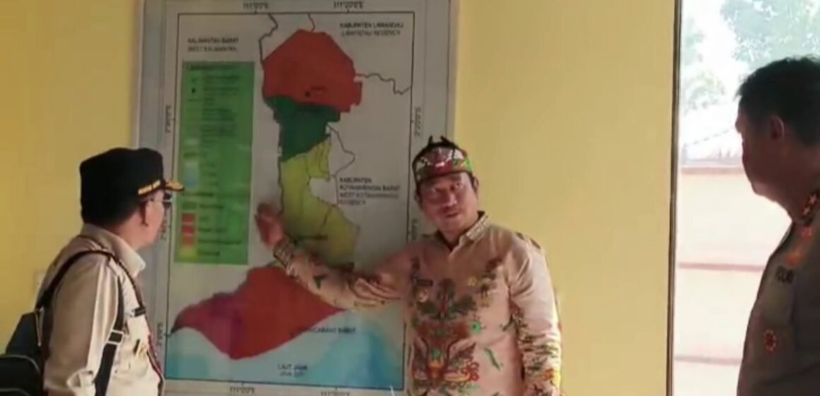 Gubernur Kalteng dan Forkopimda Tinjau Posko Karhutla Sukamara, Perkuat Sinergi Lintas Sektor