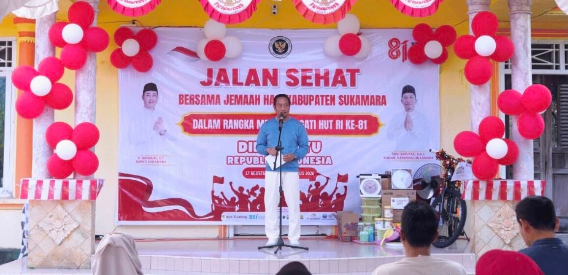 WhatsApp Image 2026-09-20 at 13.08.28 Semarak HUT ke-81 RI, Bupati Sukamara Lepas Jalan Sehat Bersama Jemaah Haji