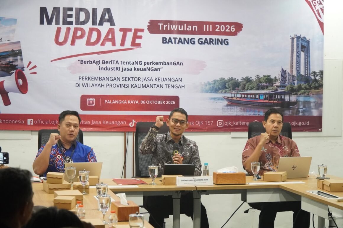 OJK Catat Aset Bank Kalteng Tembus Rp105,27 Triliun