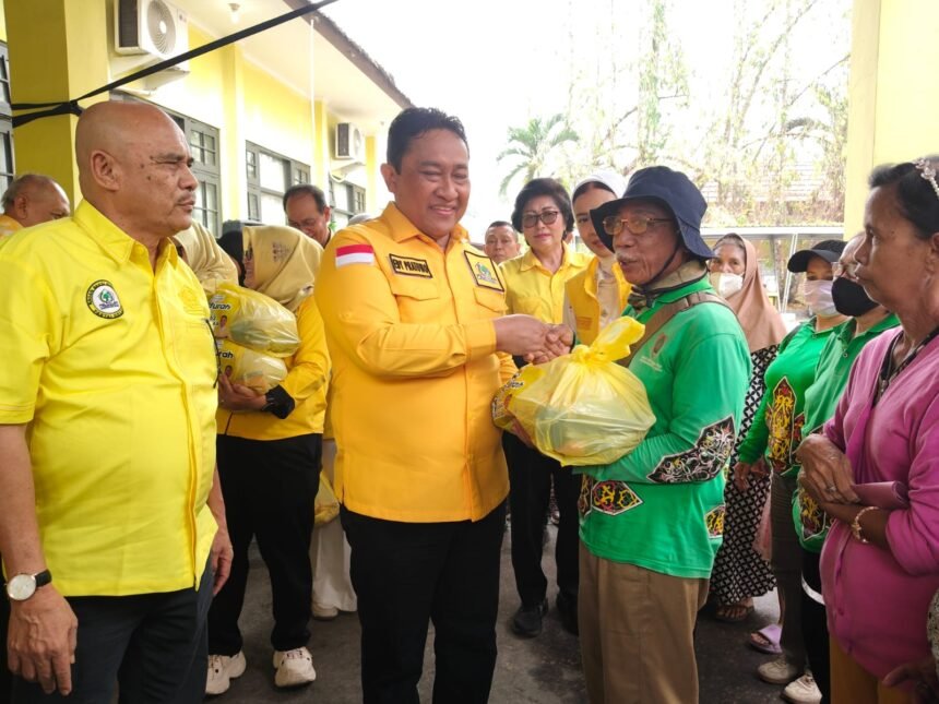 Golkar Kalteng Jadikan HUT ke-62 Momentum Berbagi Kebahagiaan